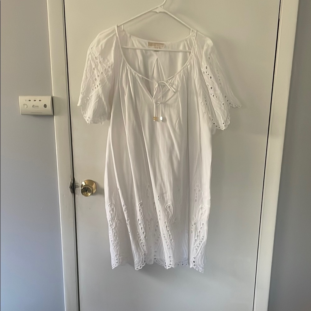 White Eyelet Dress